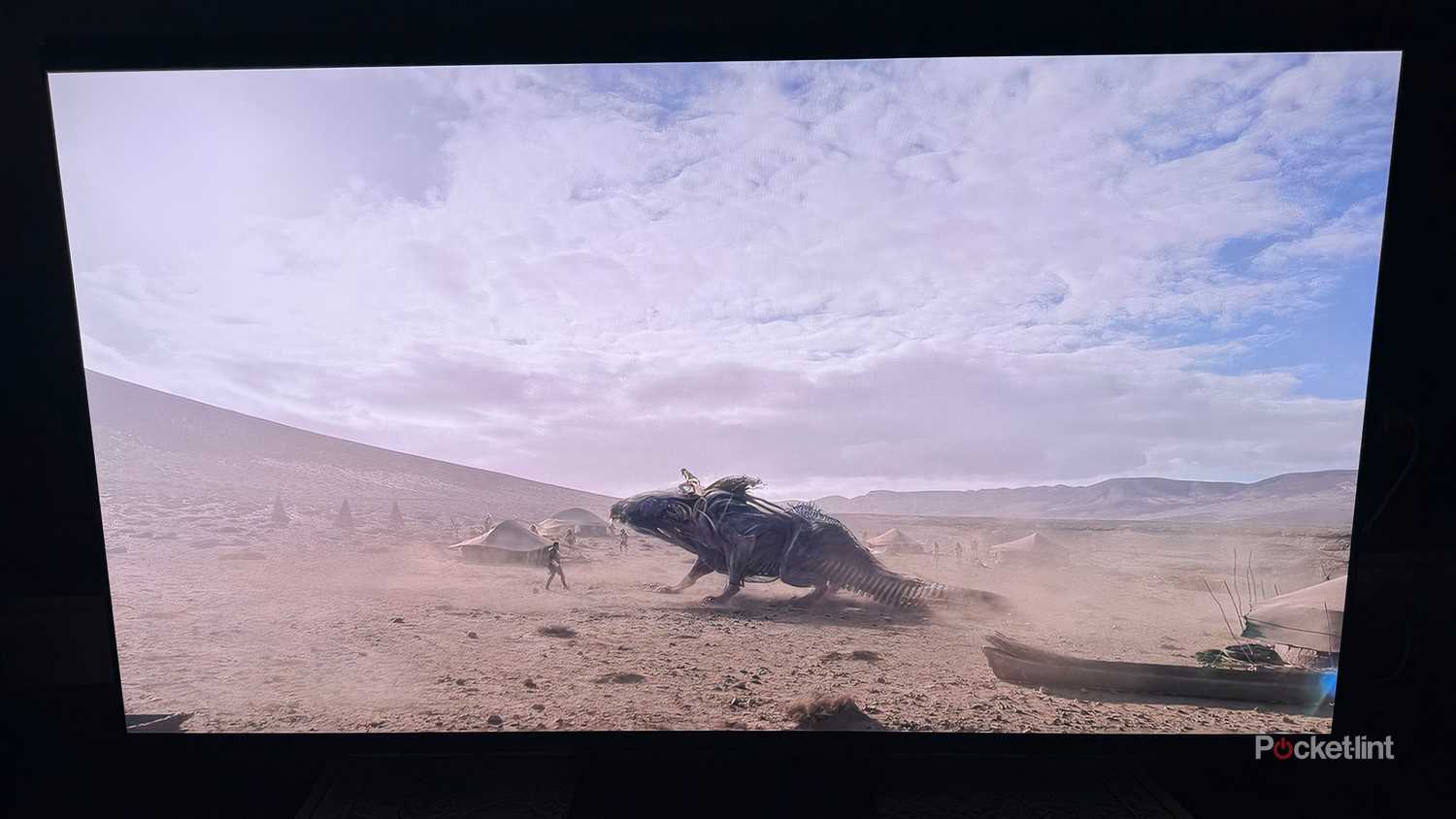 Eternals on Samsung S90F smart TV.