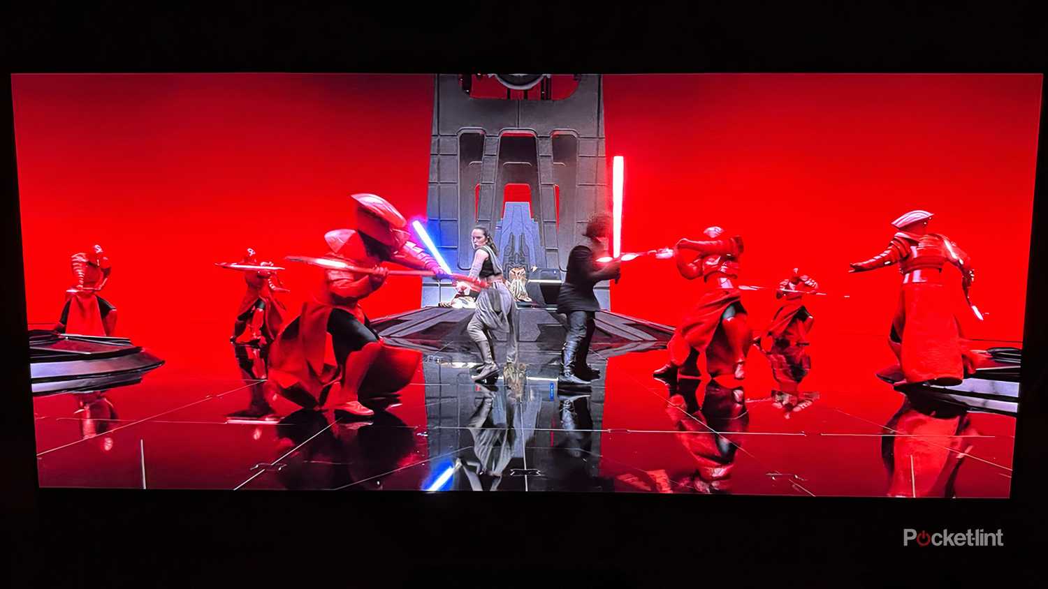 Star Wars on Samsung S90F smart TV.