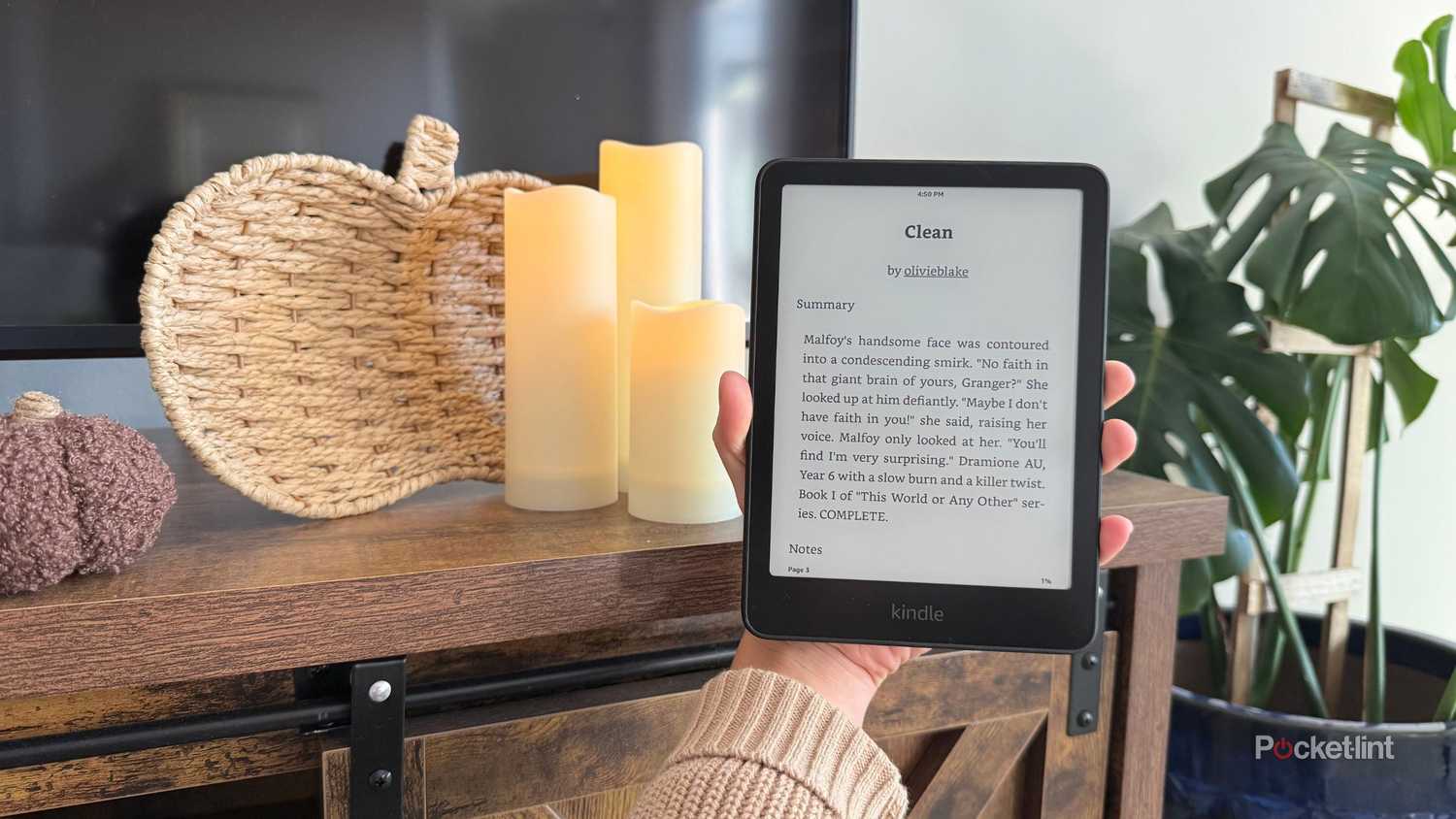 Fanfiction on Kindle.