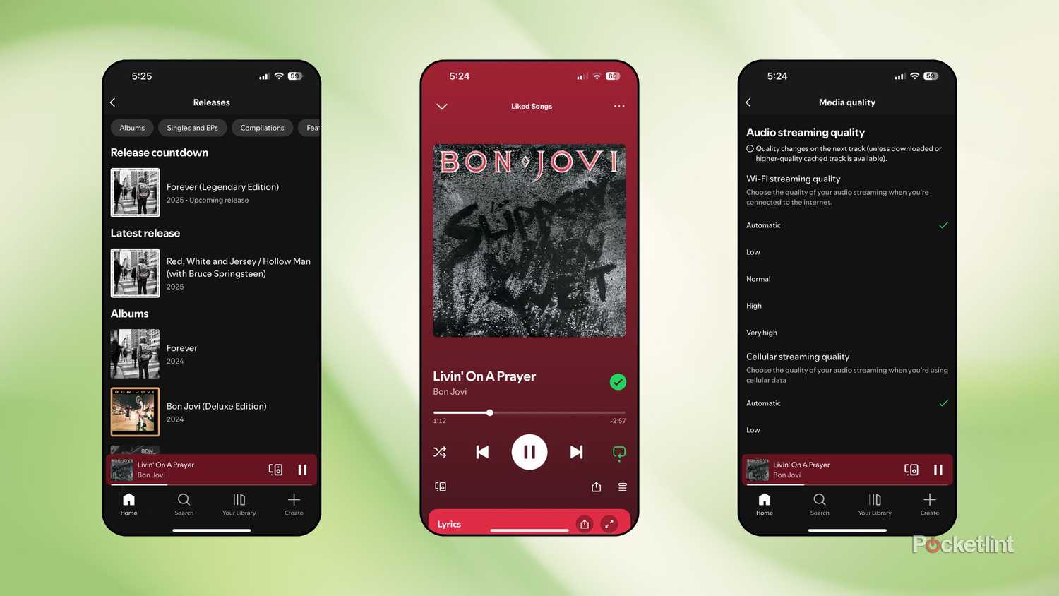 Spotify screenshots