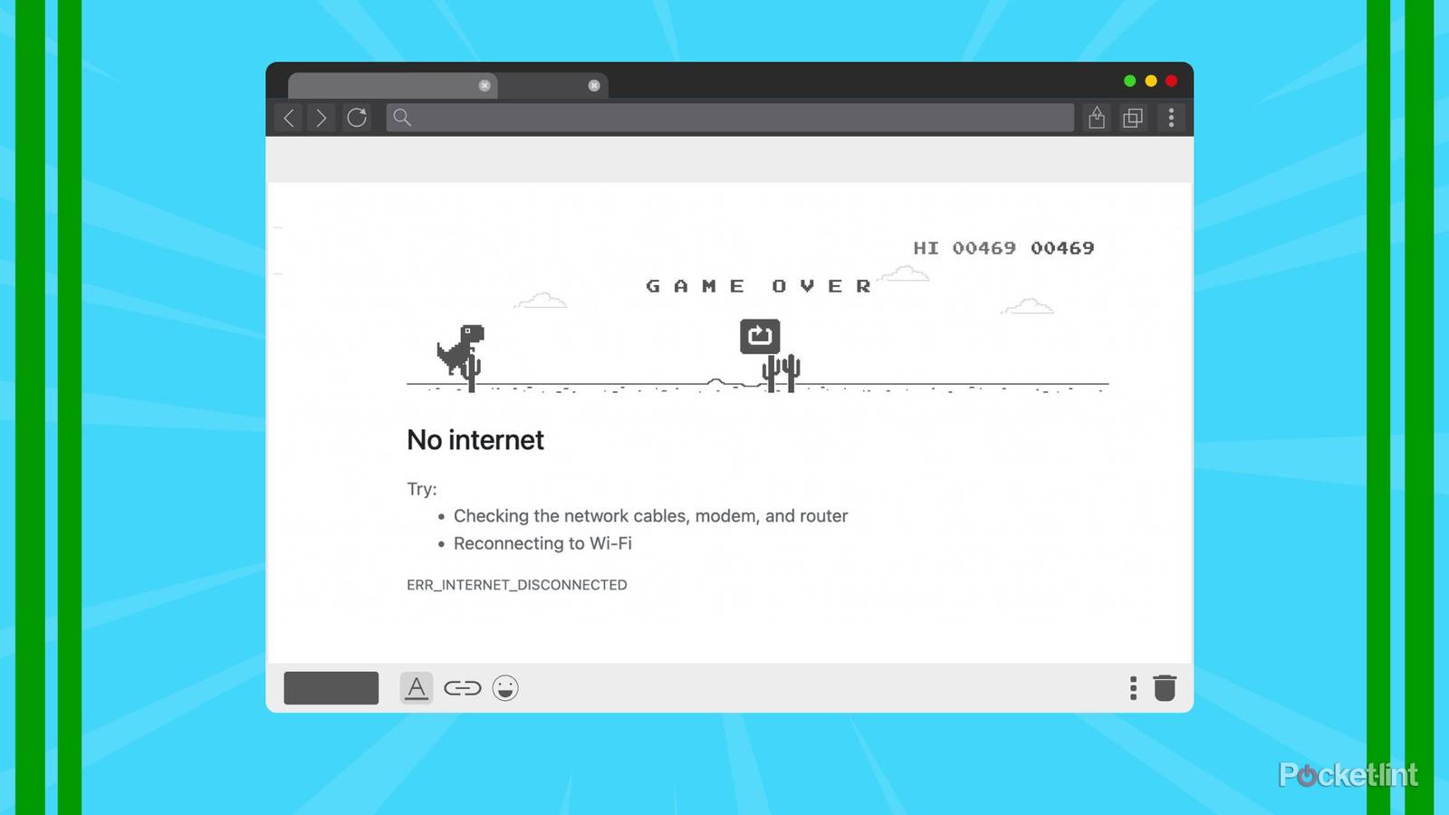 I found a sneaky way to play the Google Chrome Dinosaur game when I'm ...