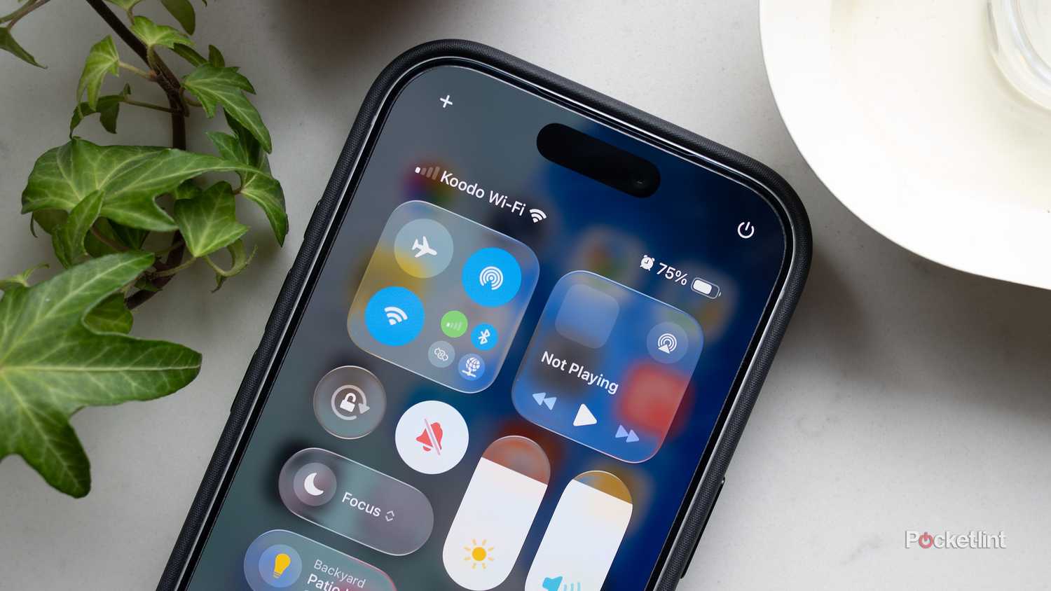 The iPhone 17 Pro's Control Panel 