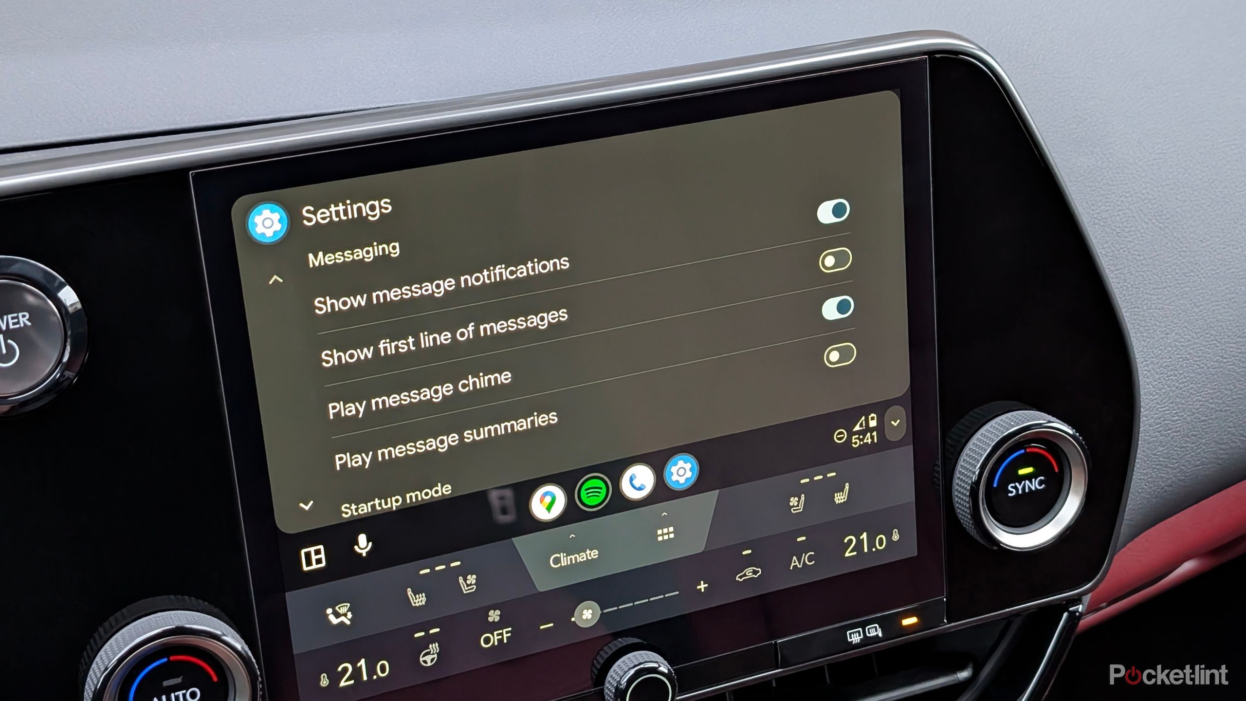 Android Auto Settings
