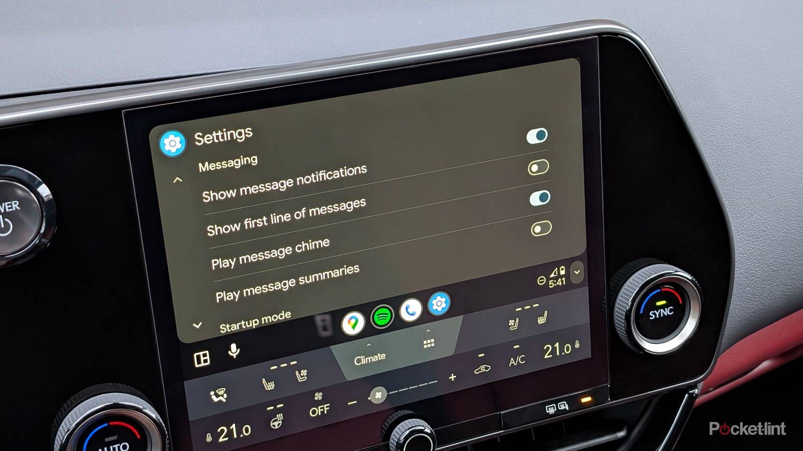 Android Auto Settings