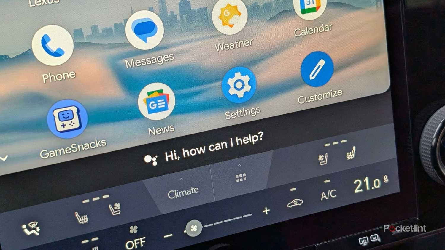 Android Auto voice dictation