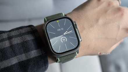 Apple Watch Ultra 3 on a wrist.