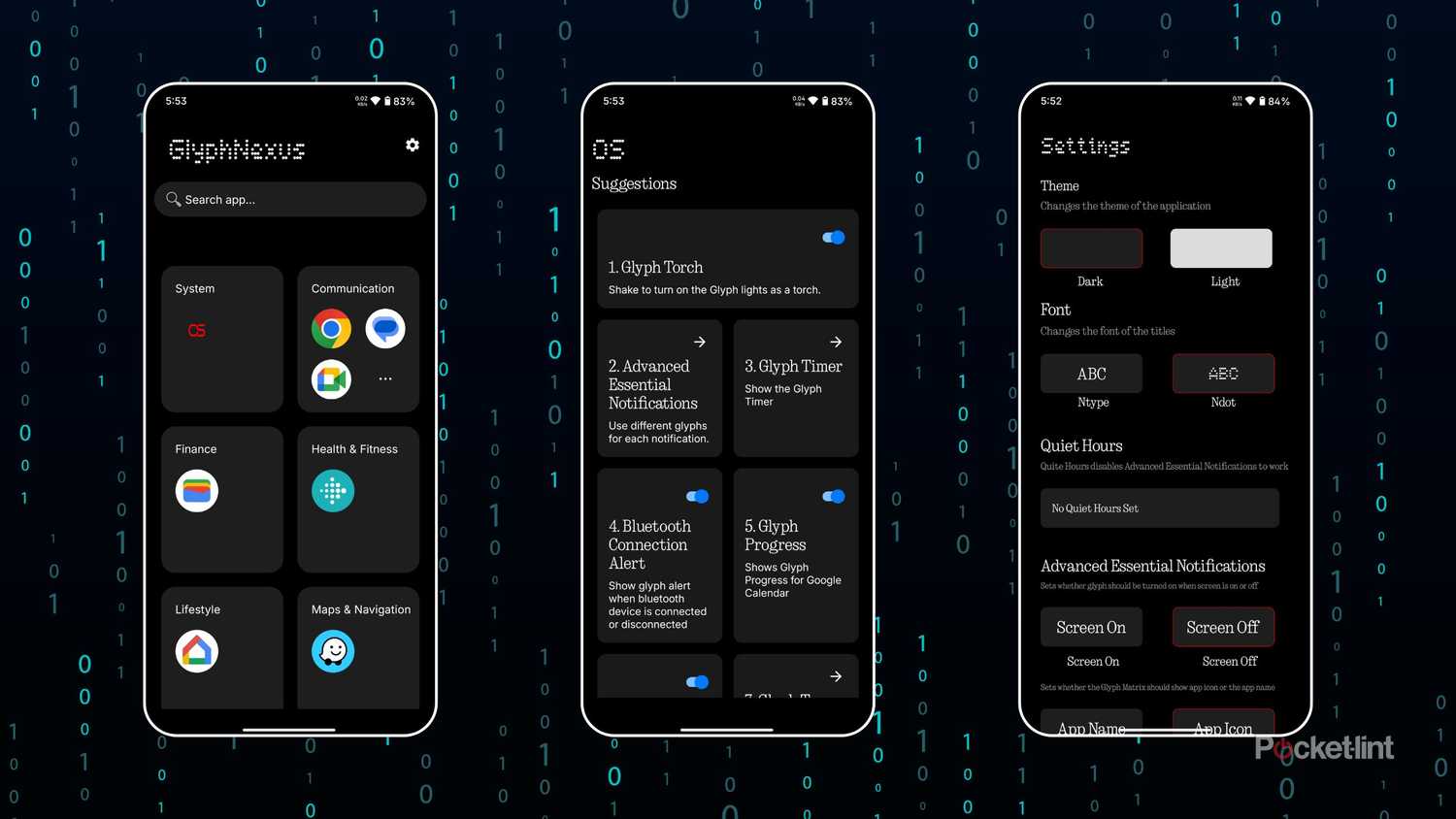GlyphNexus: Glyph Control screenshots