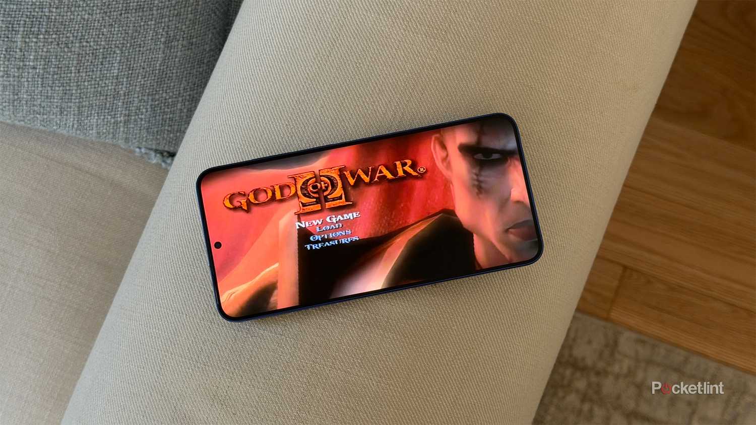 Screenshot of God of War 2 on Galaxy S25 Plus.