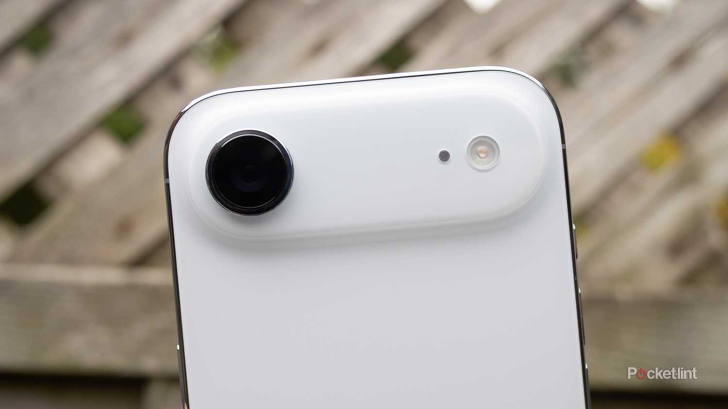 The iPhone Air's front camera 