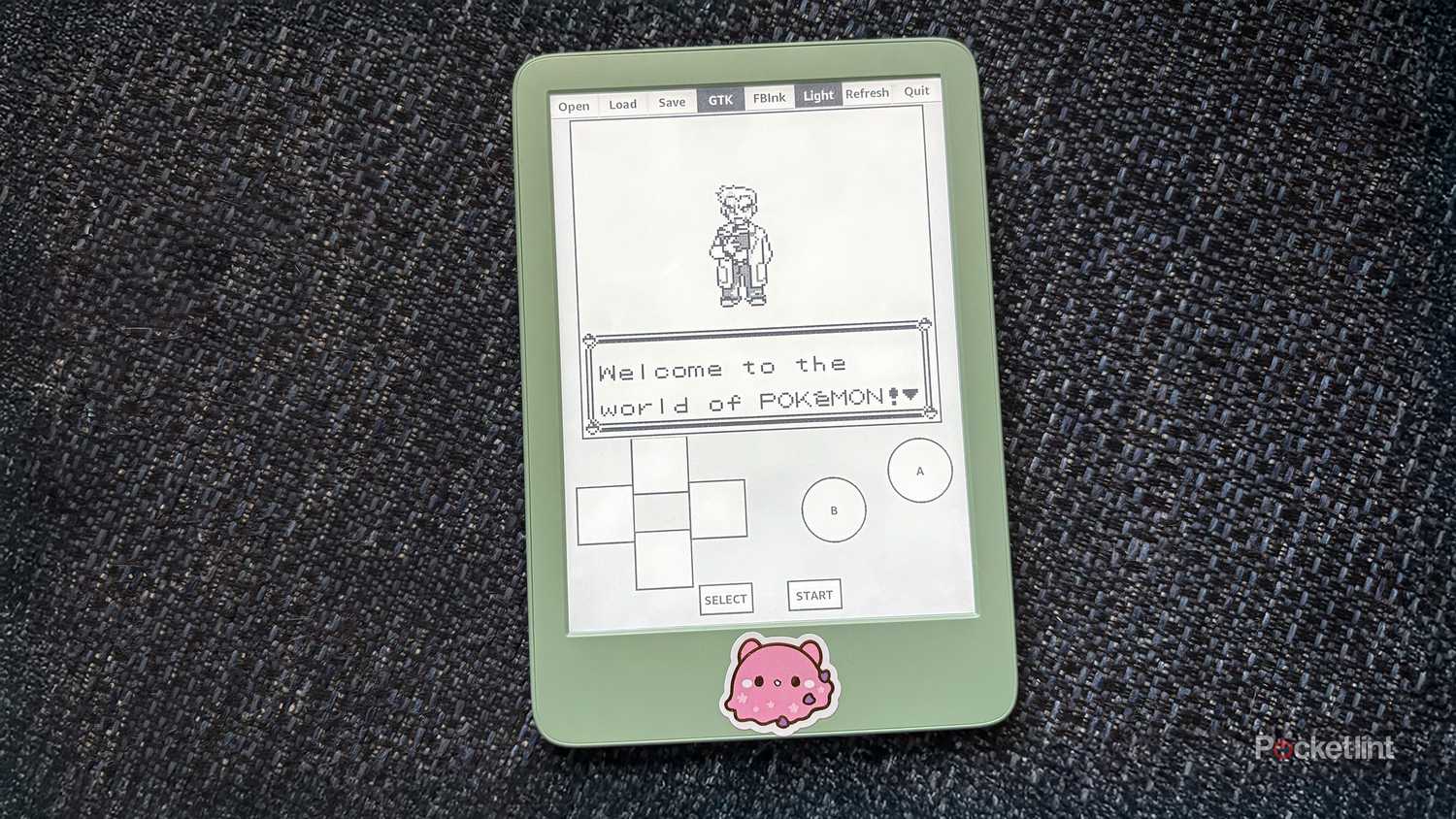 Pokemon on the Kindle
