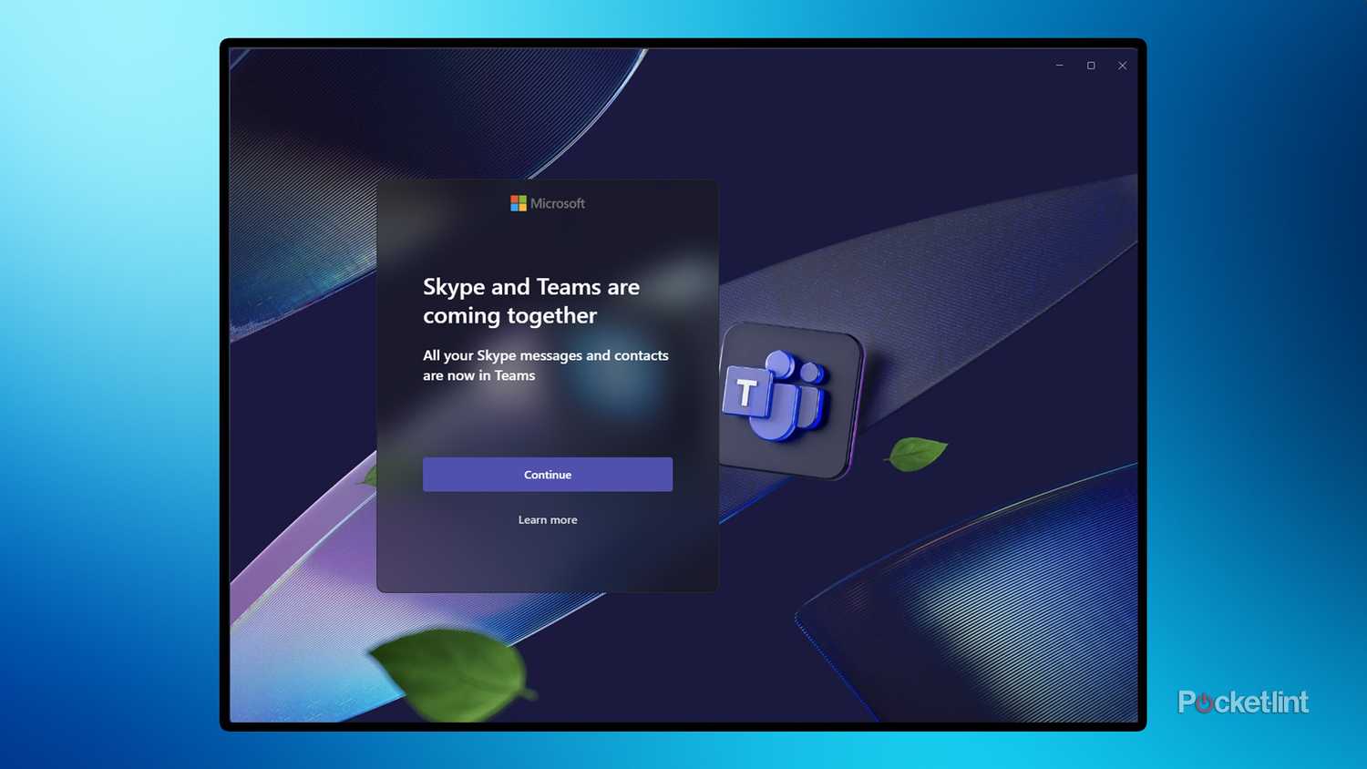 Microsoft Teams app Windows 11.