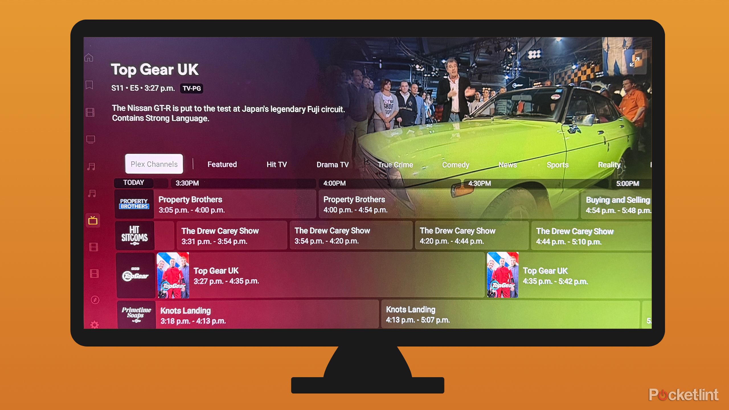 Plex app on Fire TV Stick.