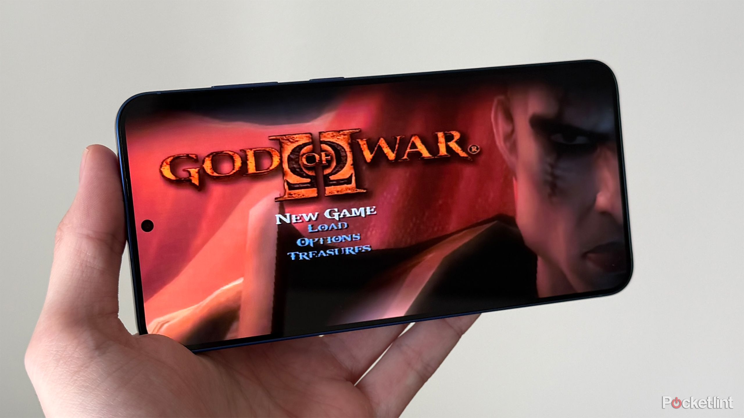 God of War 2 on PS2 emulator on Android.