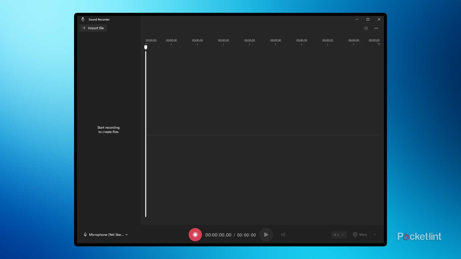 Sound Recorder Windows 11.