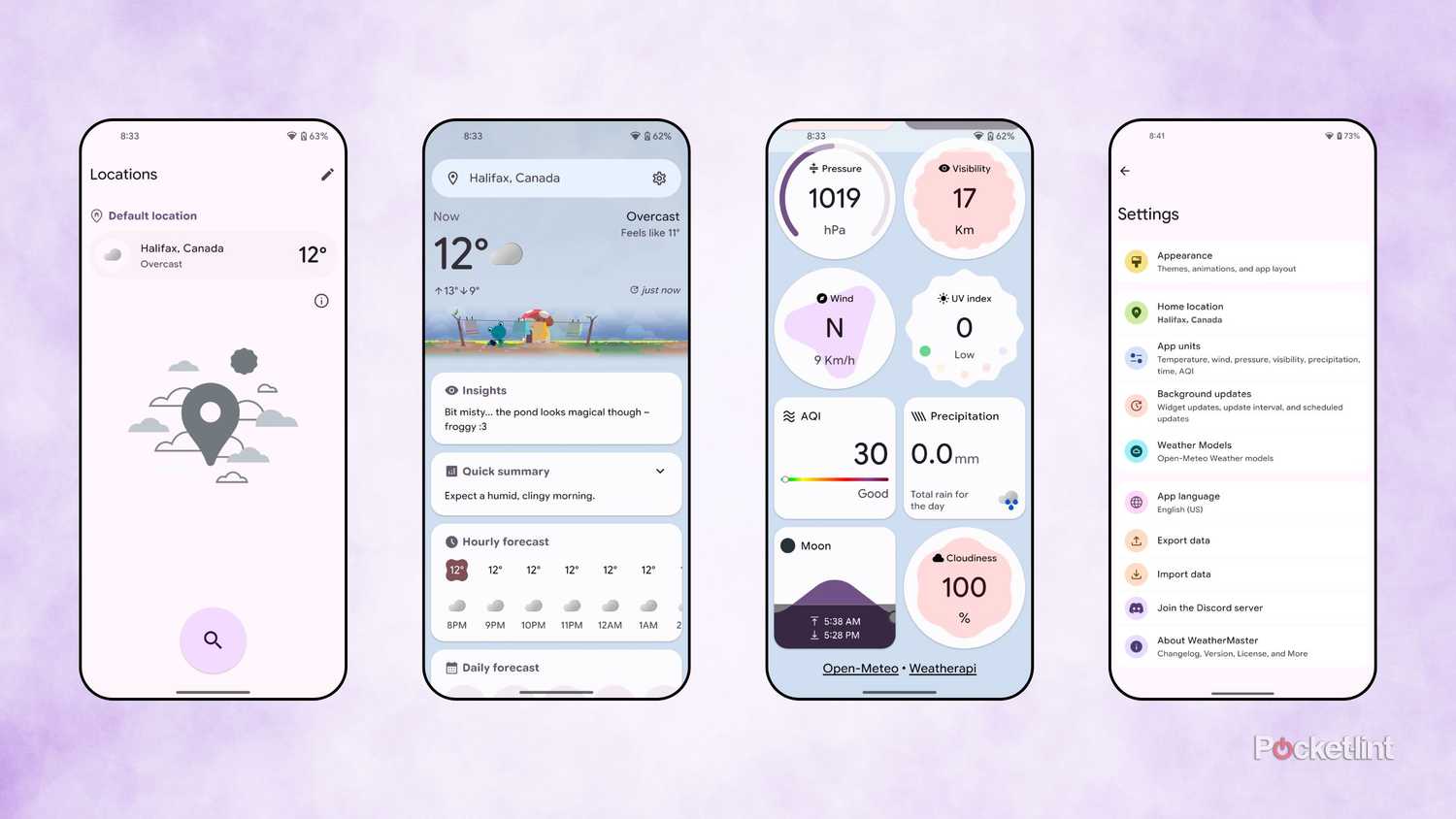 WeatherMaster screenshots
