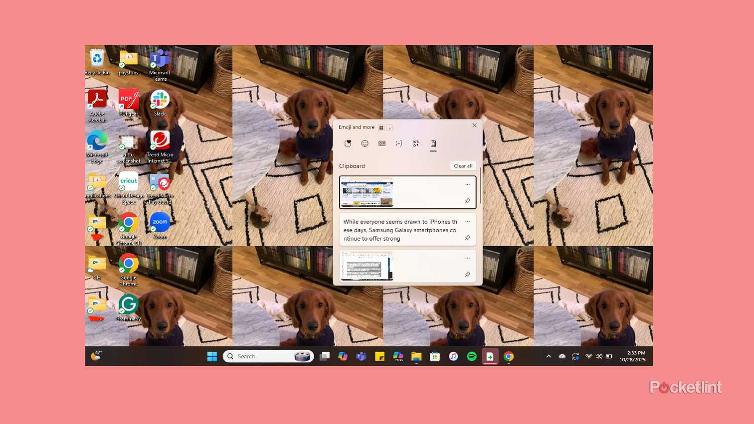 windows 11 shortcuts view clipboard history