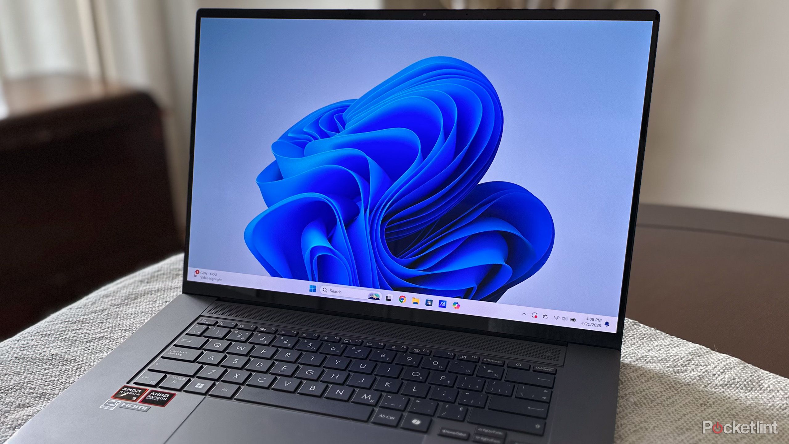 Windows 11 on a laptop