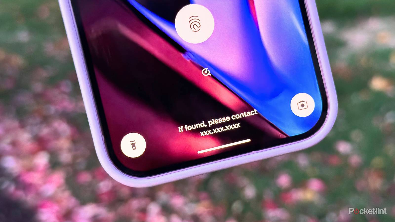 Android lock screen message hero image