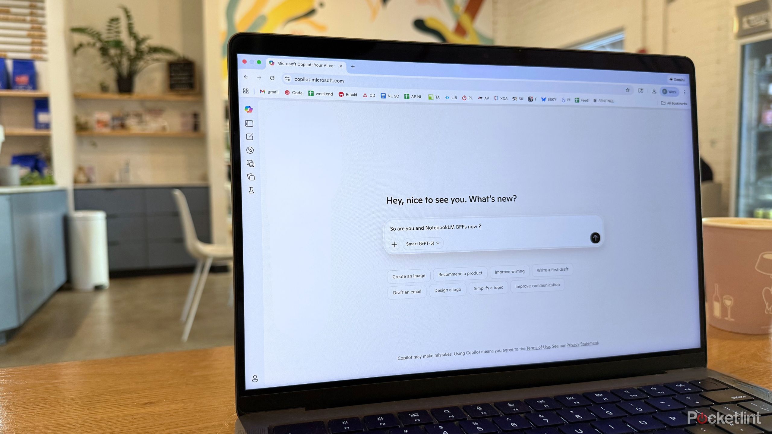 CoPilot on a MacBook Pro. 