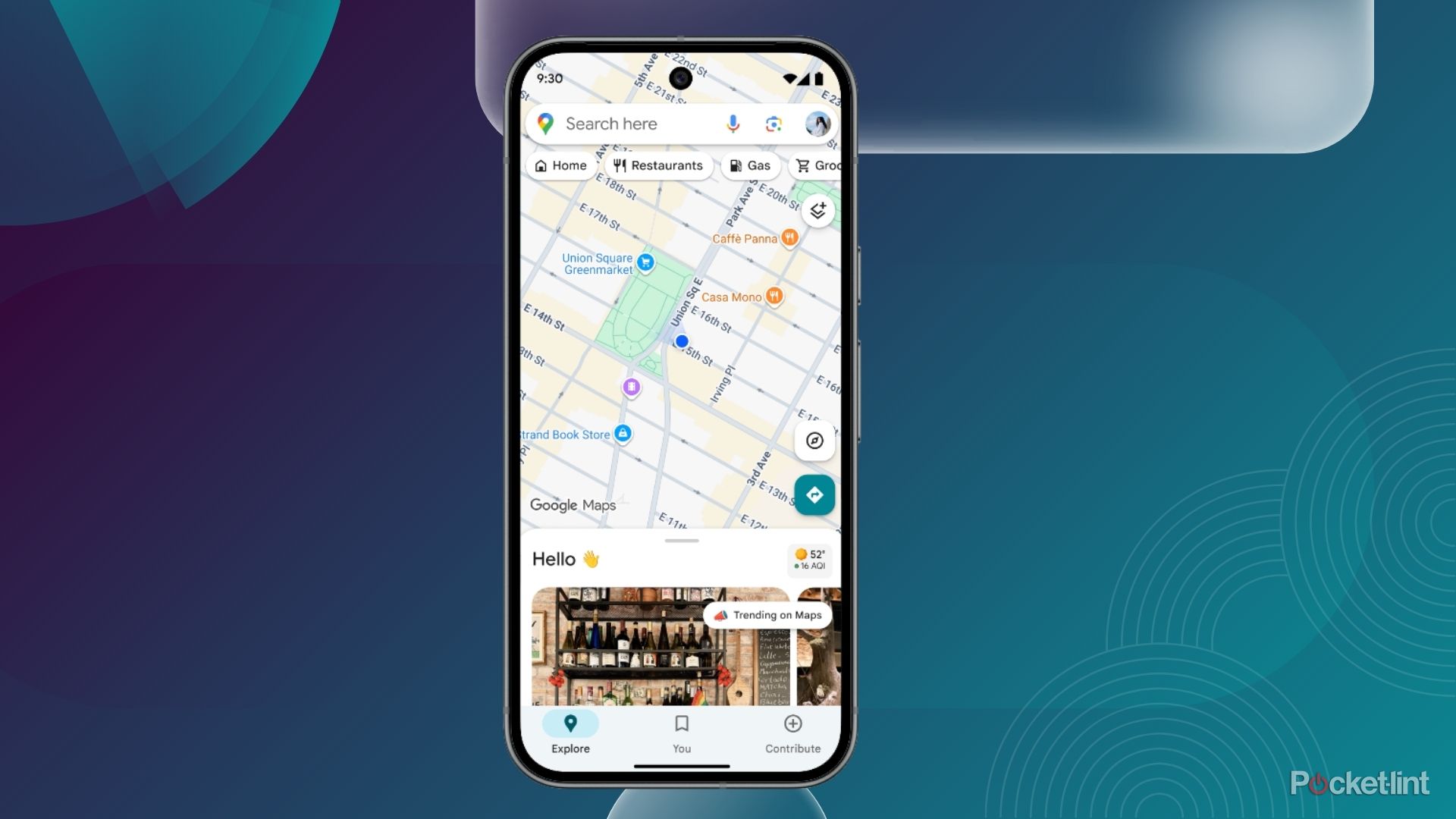 A screenshot of Google Maps