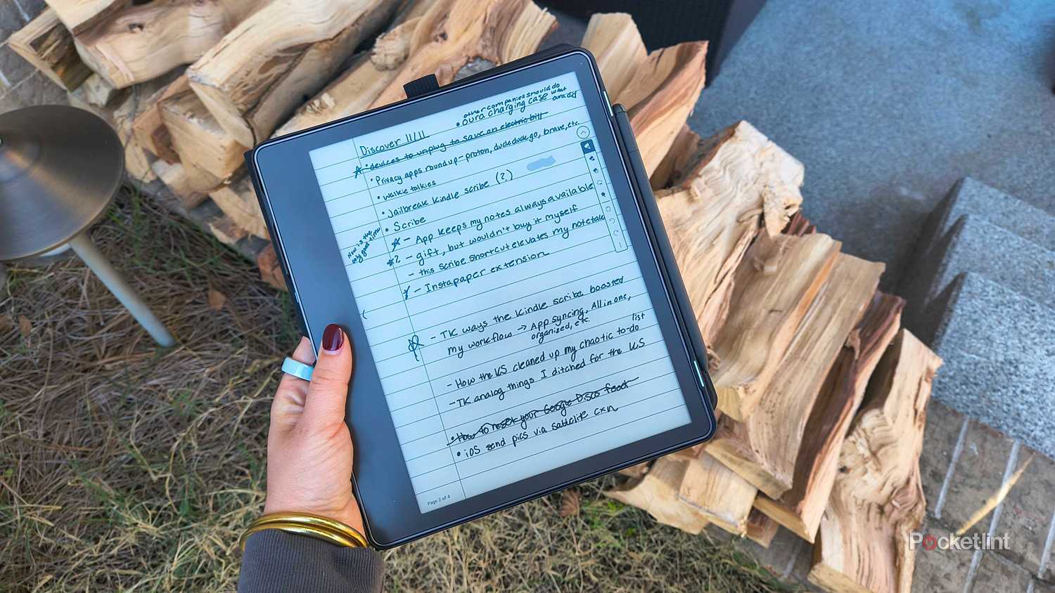 یادداشت های تصادفی در کیندل اسکریب. 