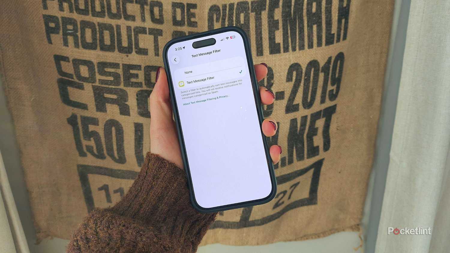 Text Messages Filters in iOS 26. 
