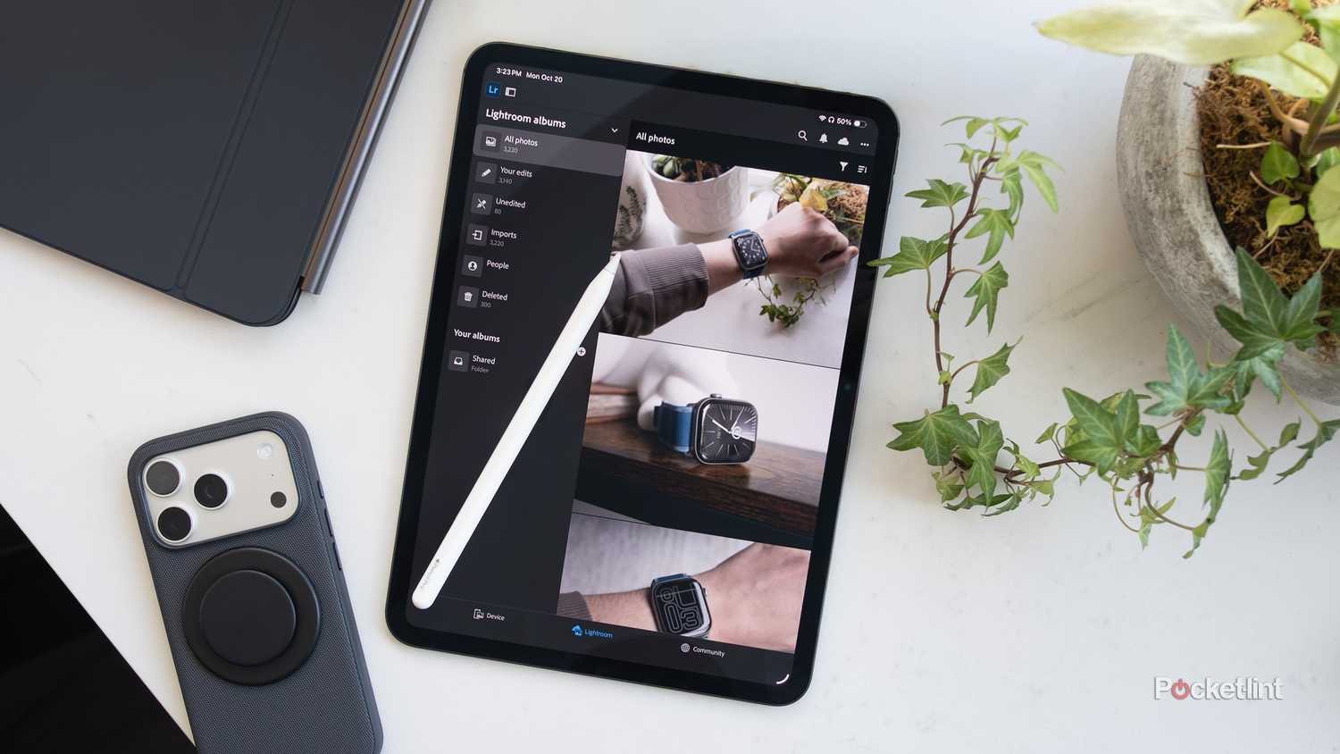 Lightroom CC on the iPad Pro.