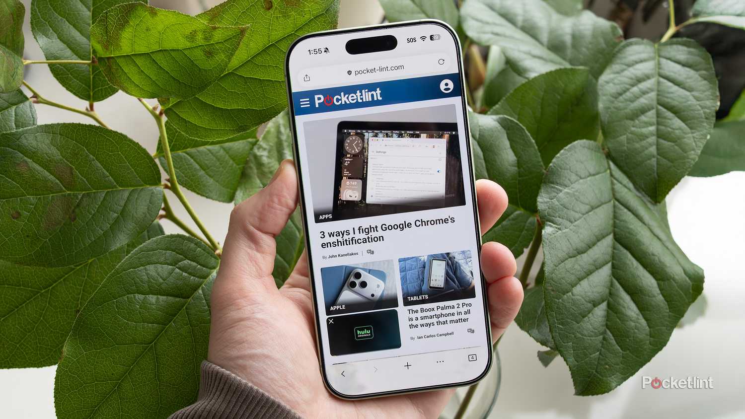 The iPhone 17's screen