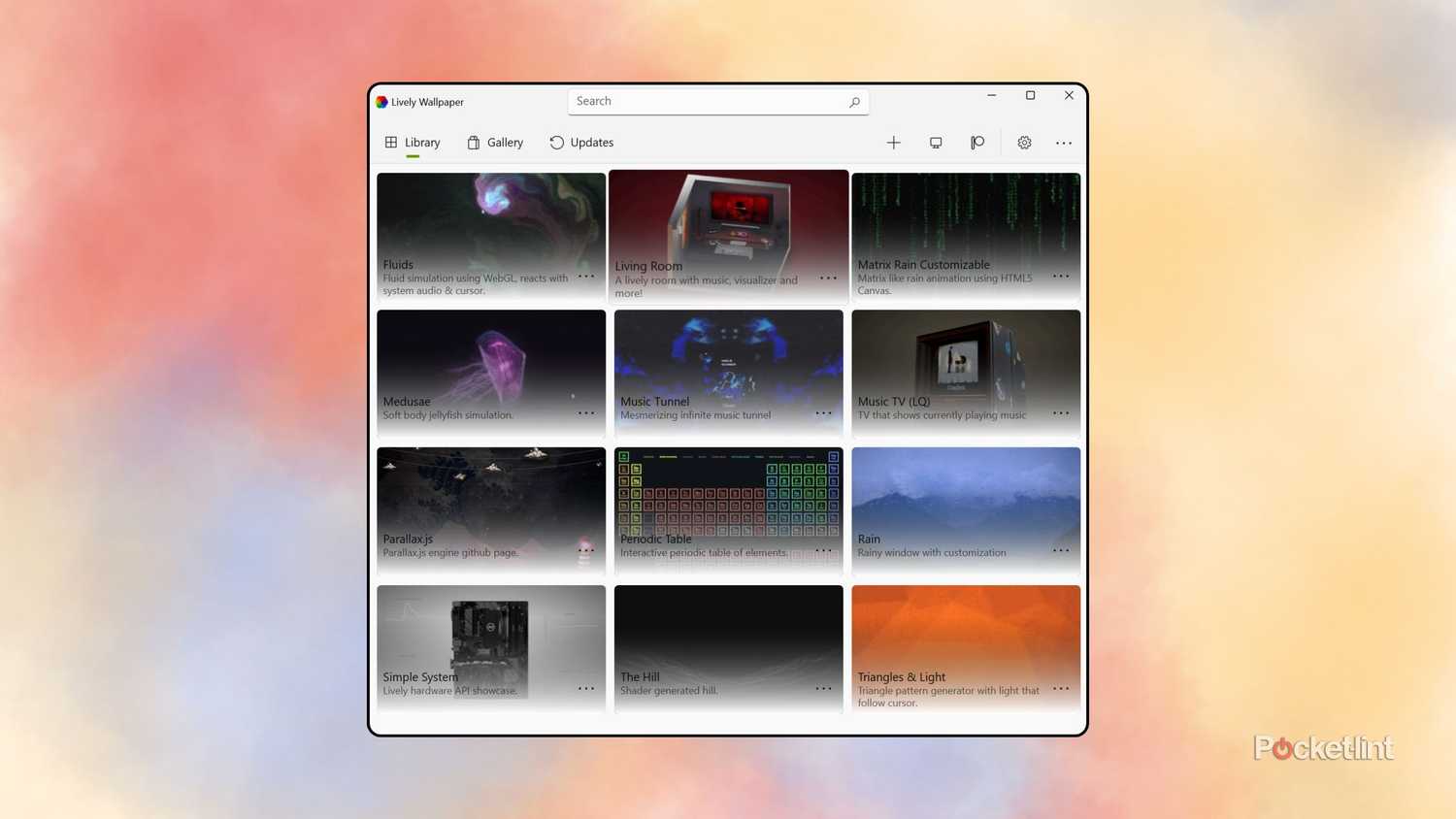 Lively Wallpaper screenshot