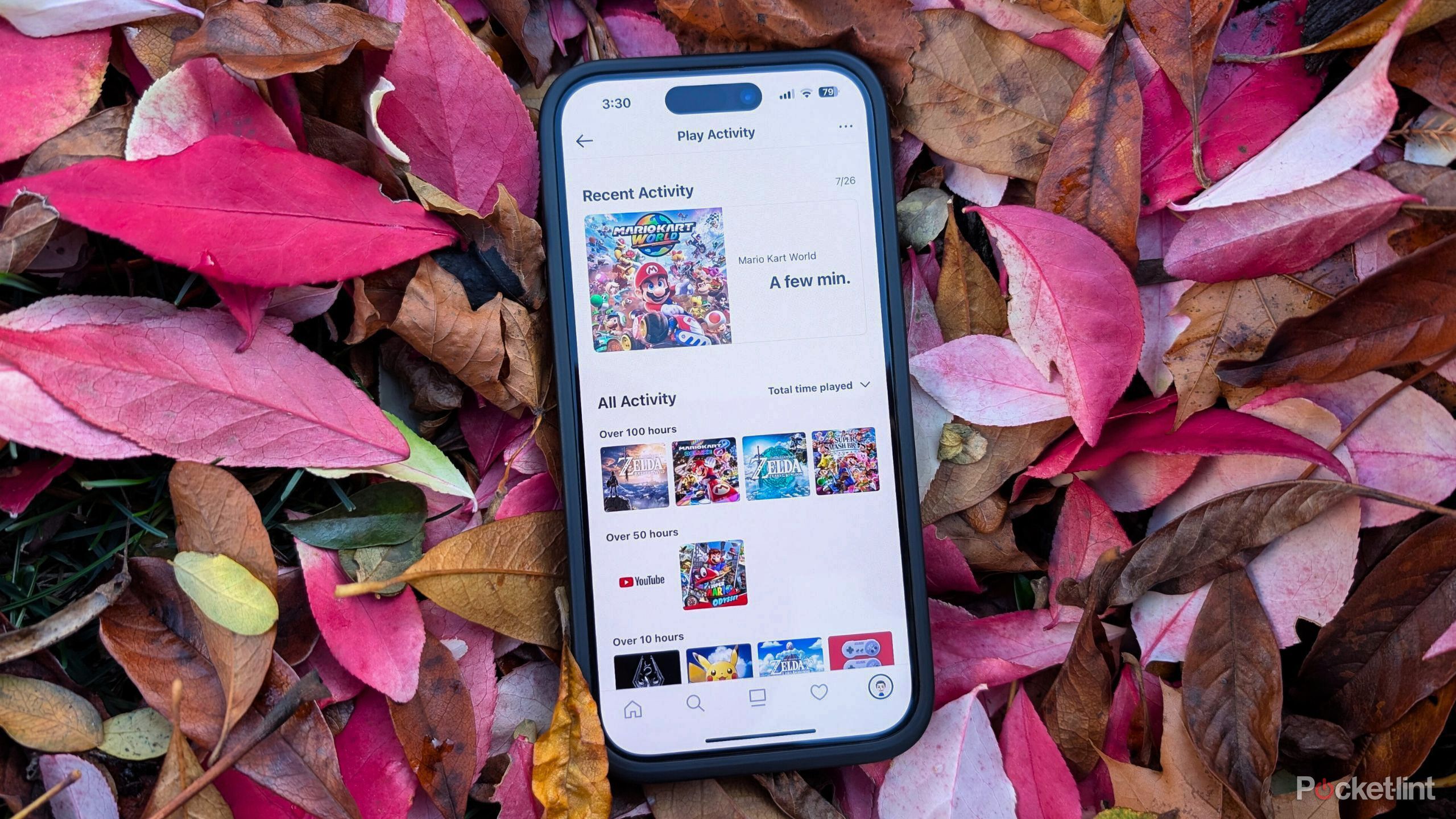 The Nintendo Store app running on an iPhone.