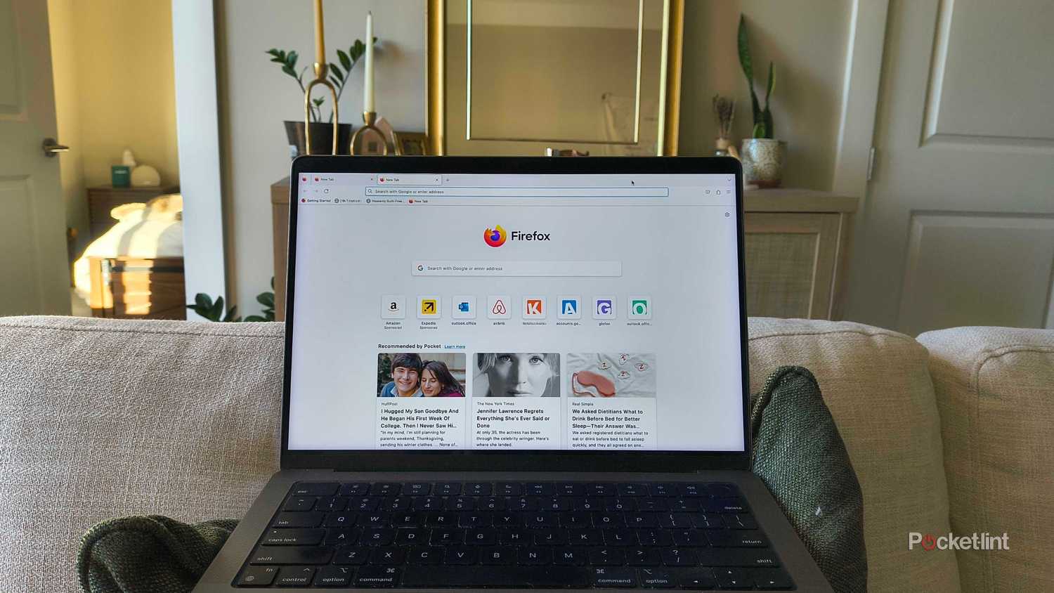 FireFox on a MacBook Pro. 
