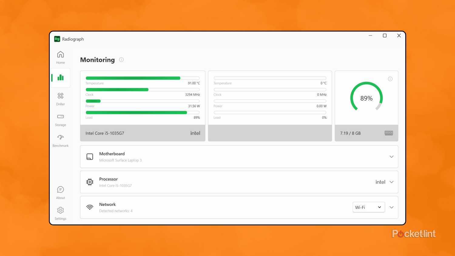 Radiograph screenshot