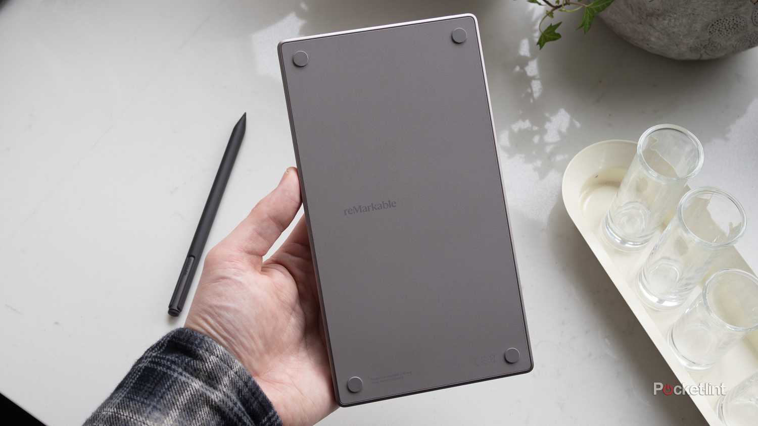 The back of the reMarkable Paper Pro Move