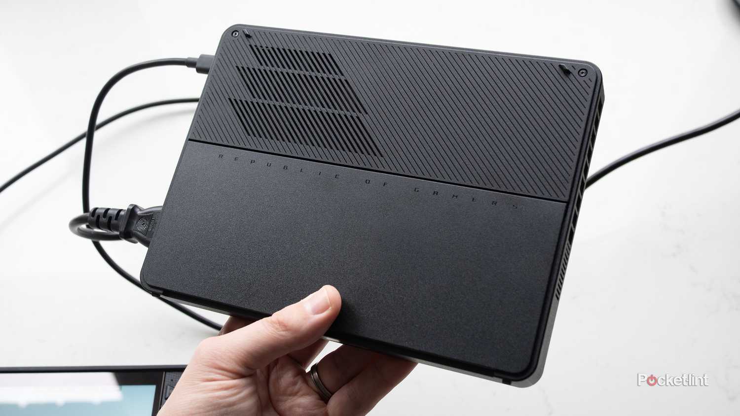 The back of the ROG XG Mobile (2025)