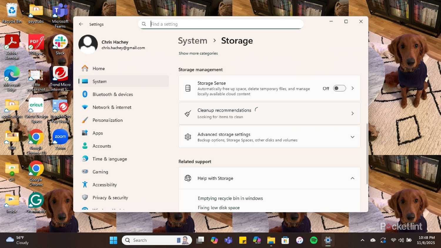 فعال کردن ویژگی Storage Sense در ویندوز 11.
