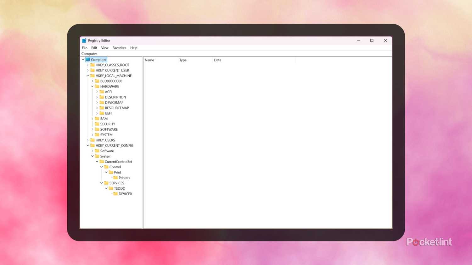 Windows 11 Registry Editor screenshot