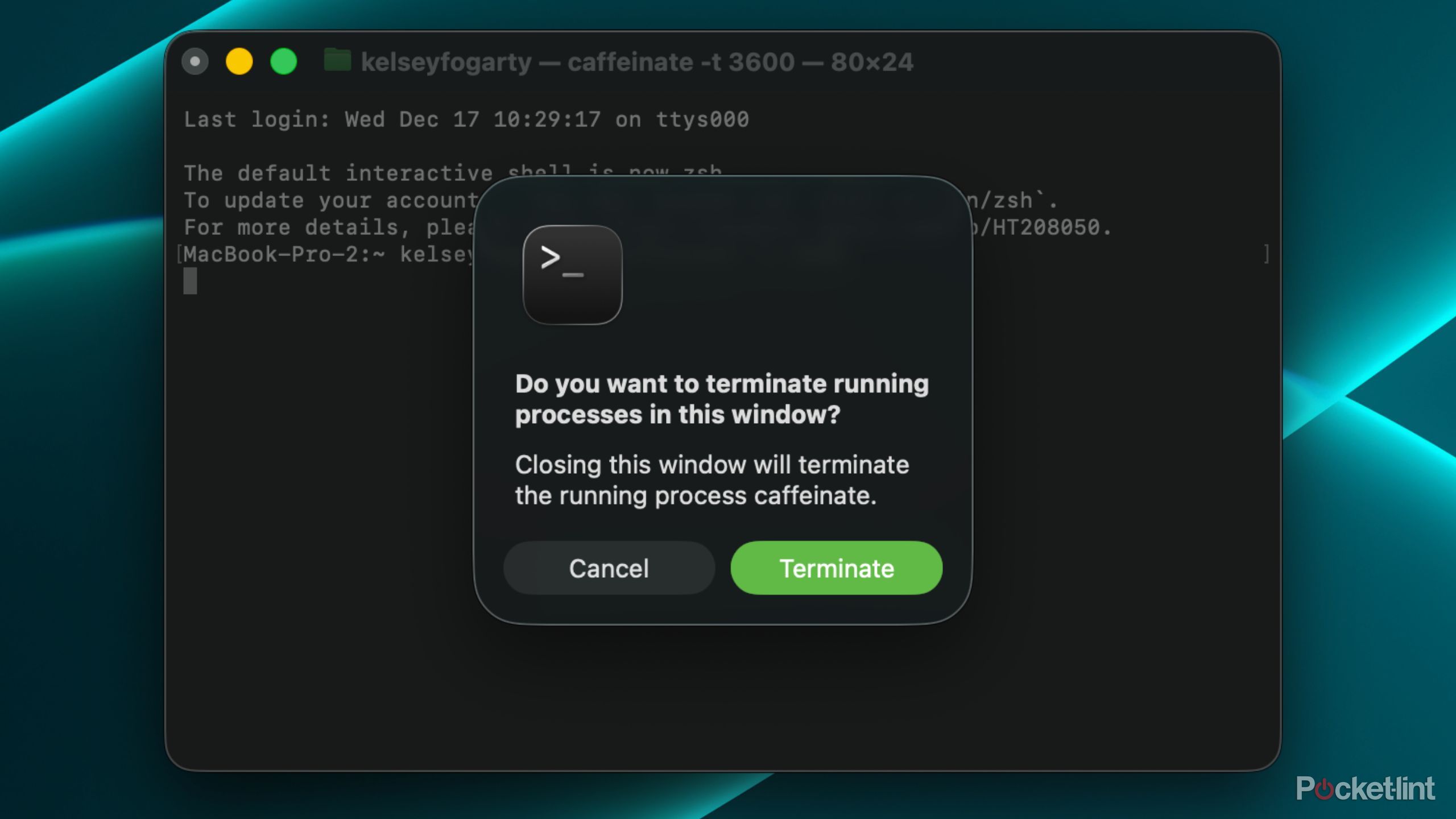 I just learned how to caffeinate my Mac and now I'm never going back