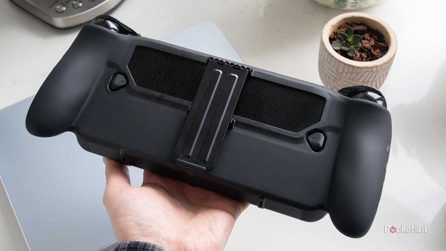 The back of dbrand's Killswitch ROG Xbox Ally X case