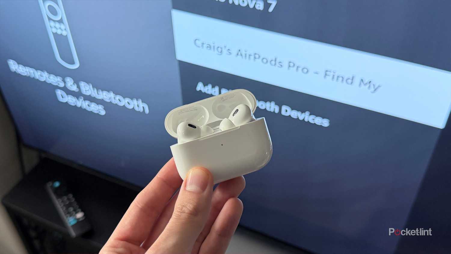 AirPods connected to Fire TV.
