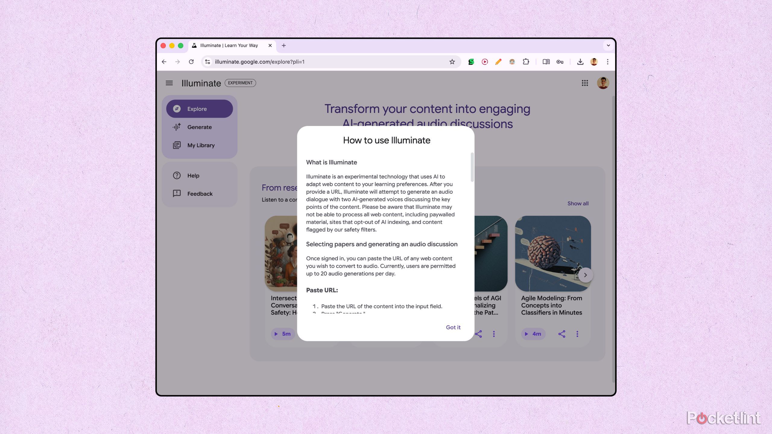 Google Illuminate is the best experimental tool you've never heard of