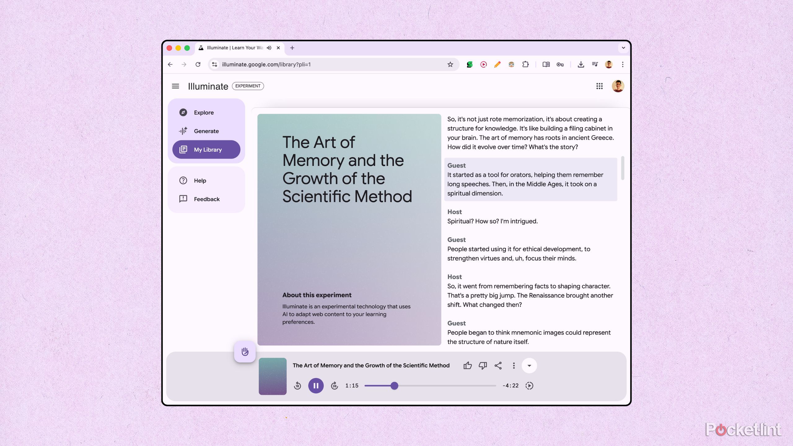 Google Illuminate is the best experimental tool you've never heard of