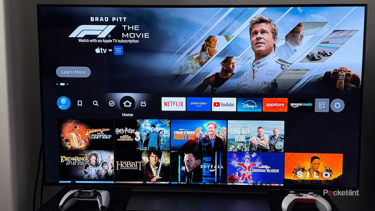 LG TV connected to Fire TV Stick 4K Select.