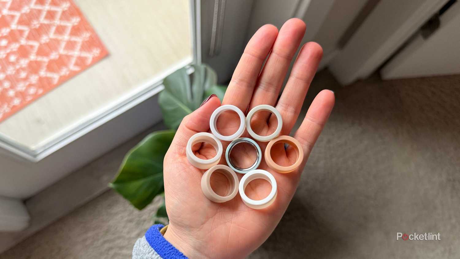 Multiple Oura ring silicone covers. 
