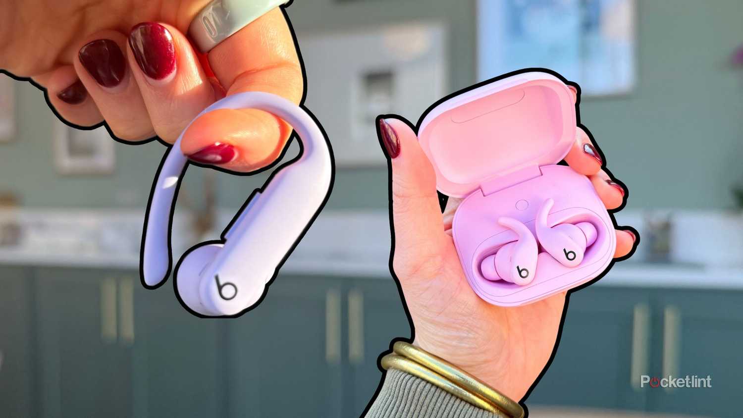 Two different Powerbeats.