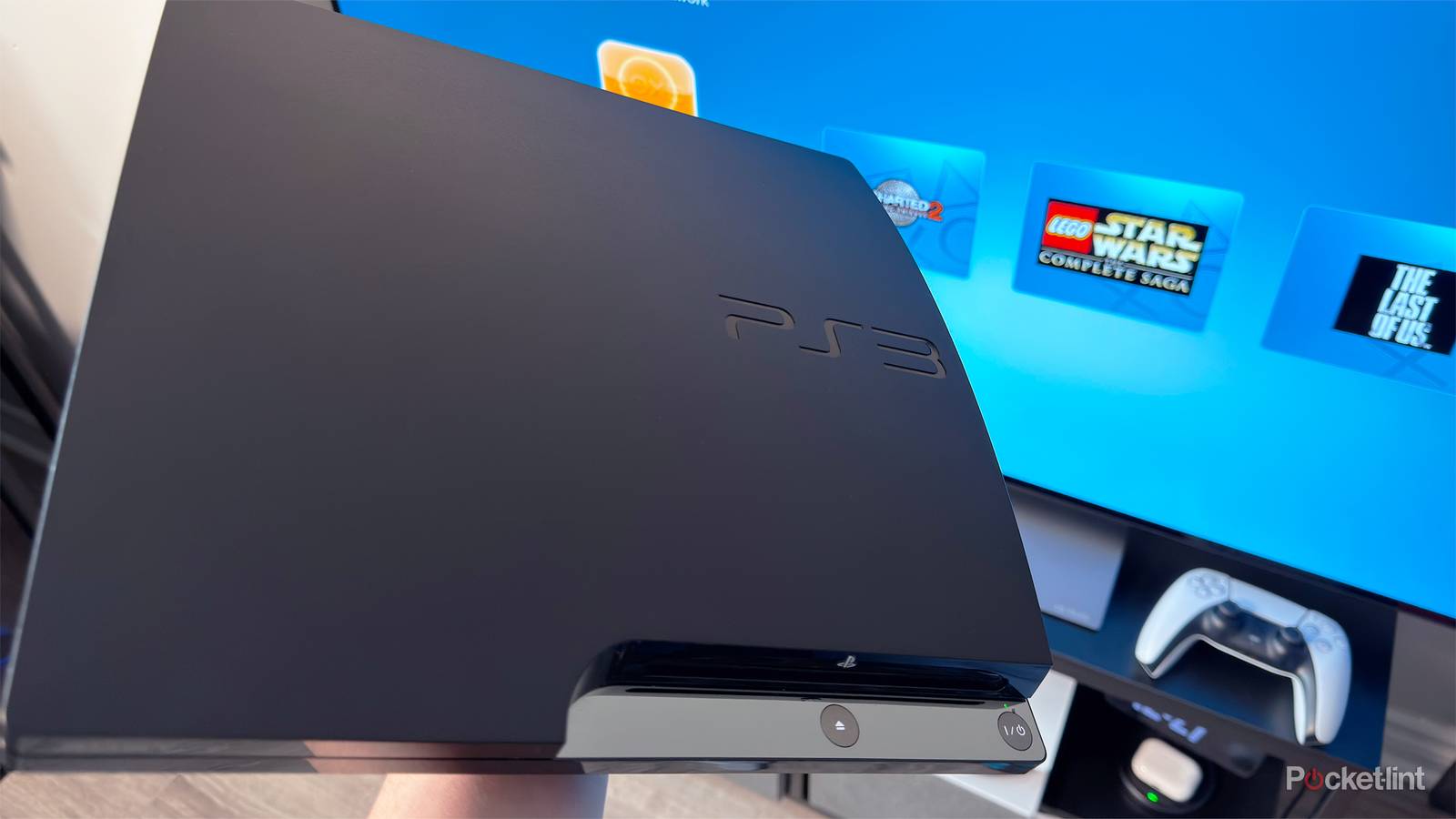 PS3 connected to OLED TV.