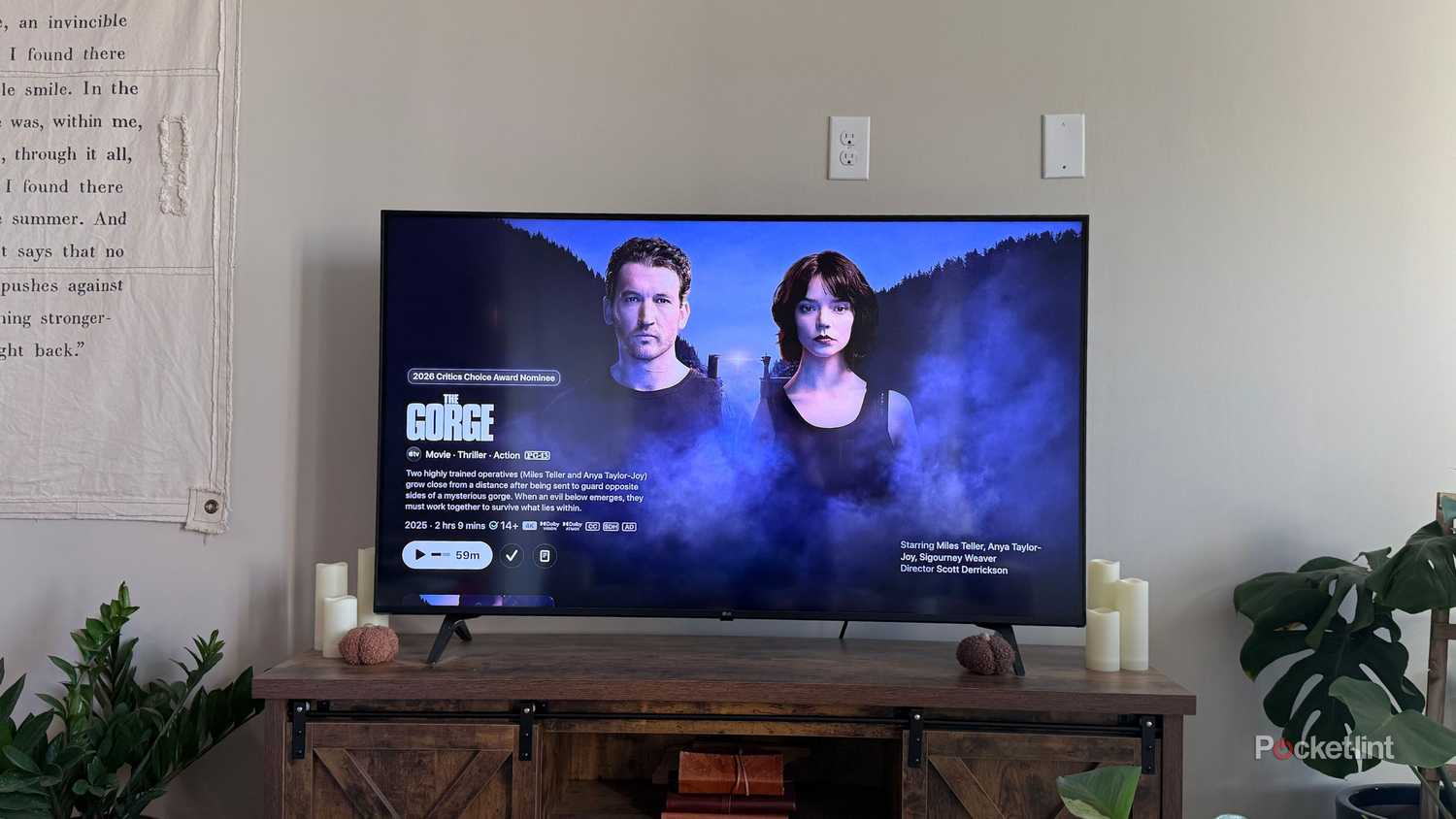 The Gorge title page. 