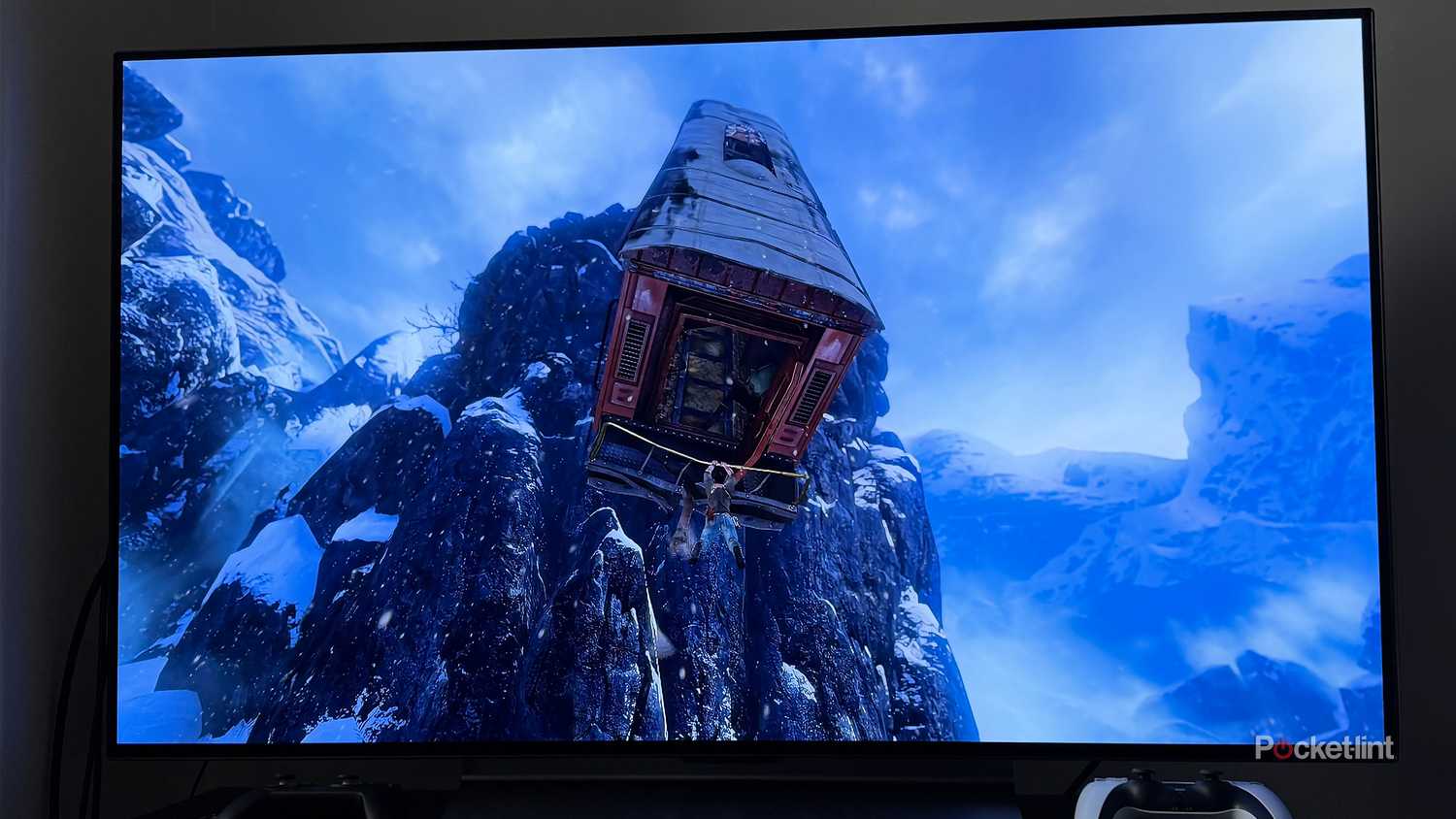 PS3 Uncharted 2 on OLED TV.
