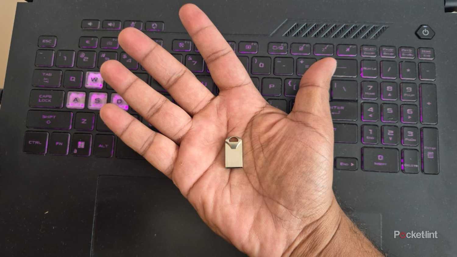 USB stick in hand 2