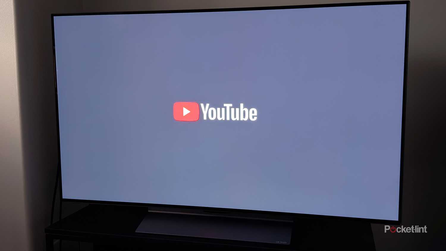 YouTube app on LG TV.