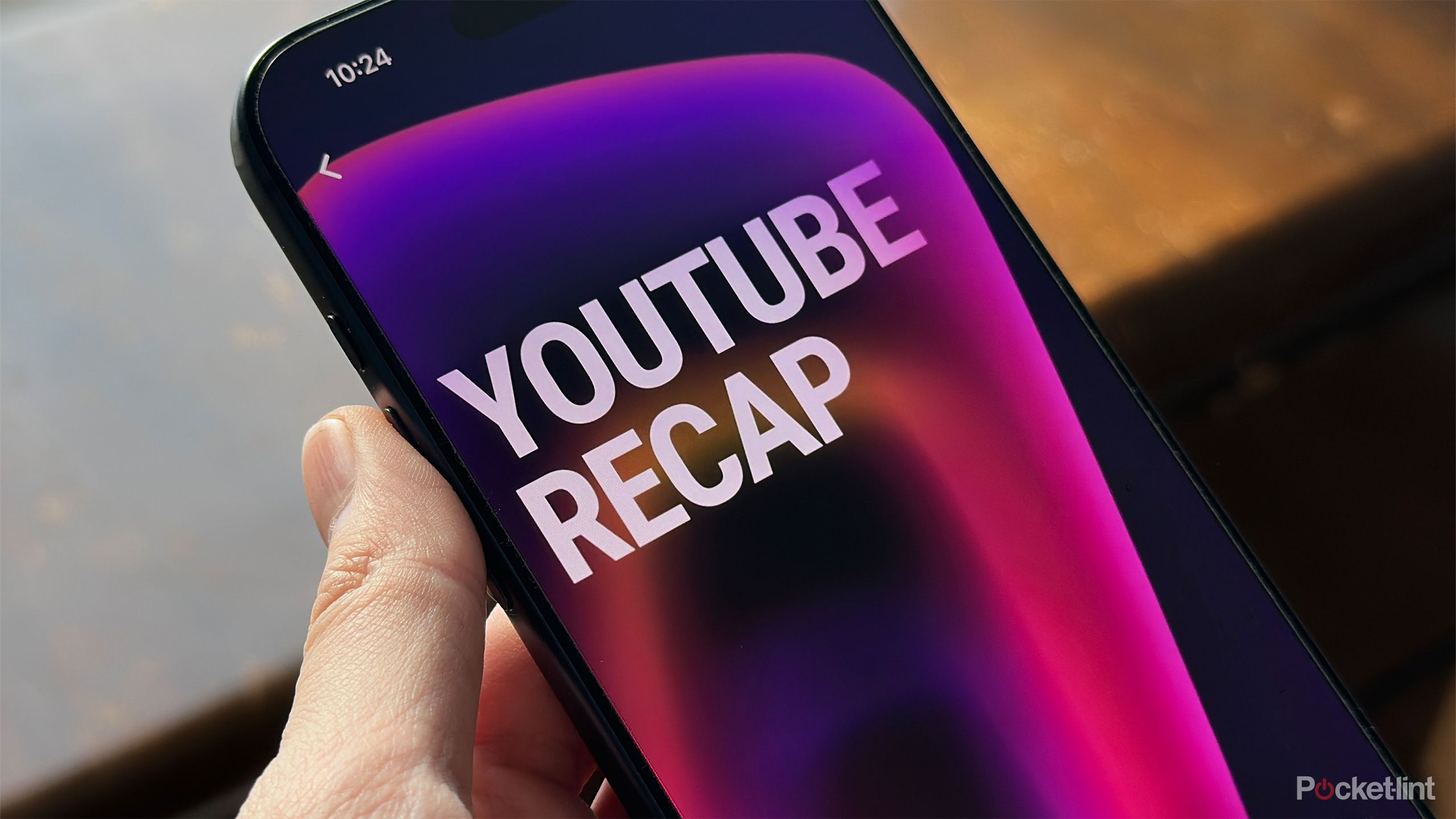 YouTube Recap on iPhone.